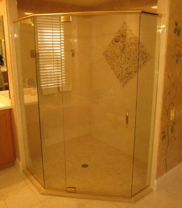 Brass Shower Doors Cape Coral, Florida