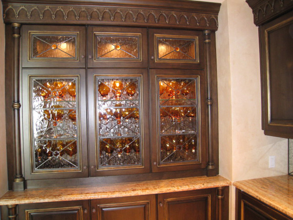 Cabinet Glass Captiva, Florida